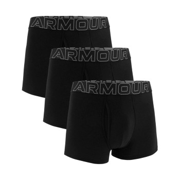 Under Armour 3P Performance Cotton Solid 3in Boxers Sort XX-Large Herre