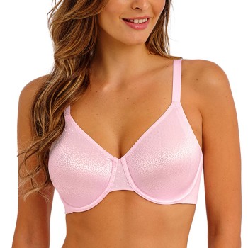 Wacoal BH Back Appeal Underwire Bra Lyserosa nylon H 75 Dame