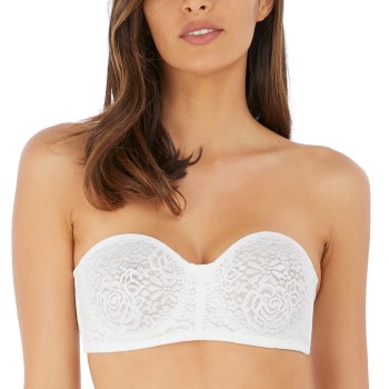 Wacoal BH Halo Lace Strapless Bra Benhvid D 85 Dame