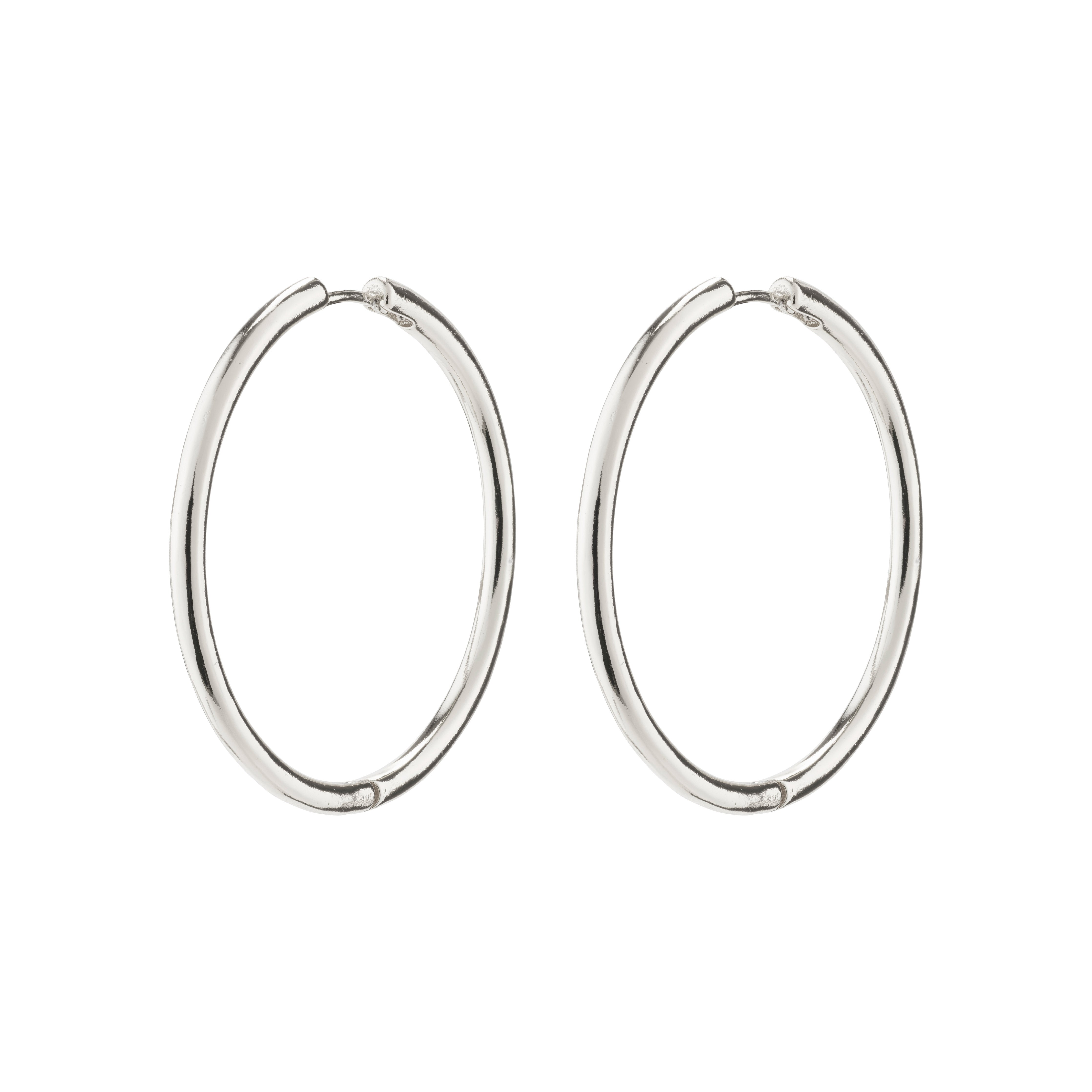 Pilgrim EANNA maxi hoops sølvbelagt