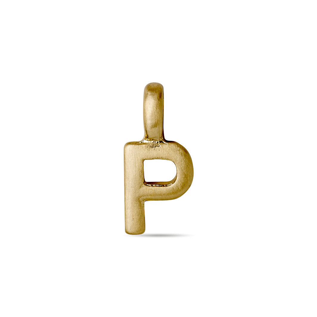 Pilgrim CHARM P vedhæng, guldbelagt
