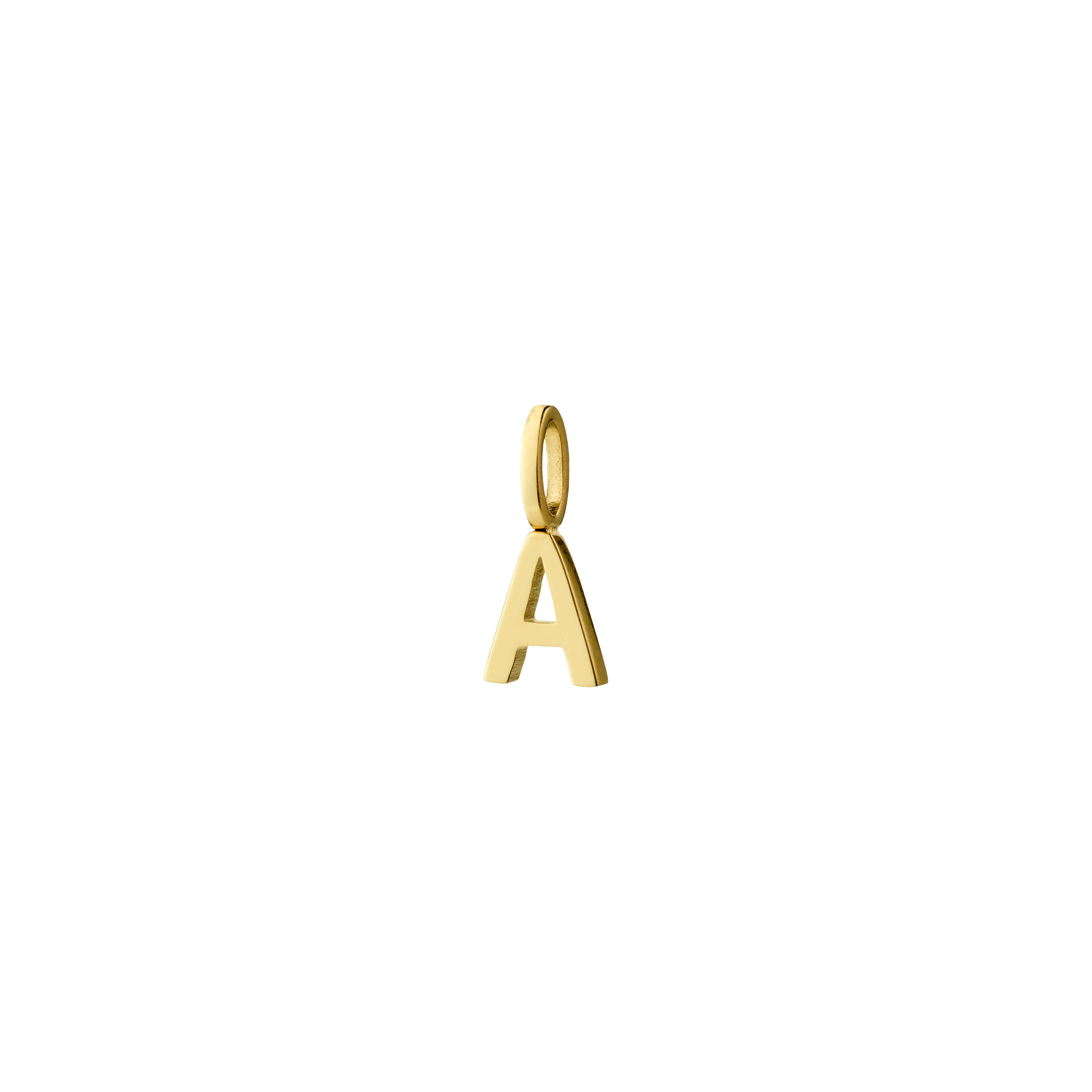 Pilgrim A pendant, gold-plated