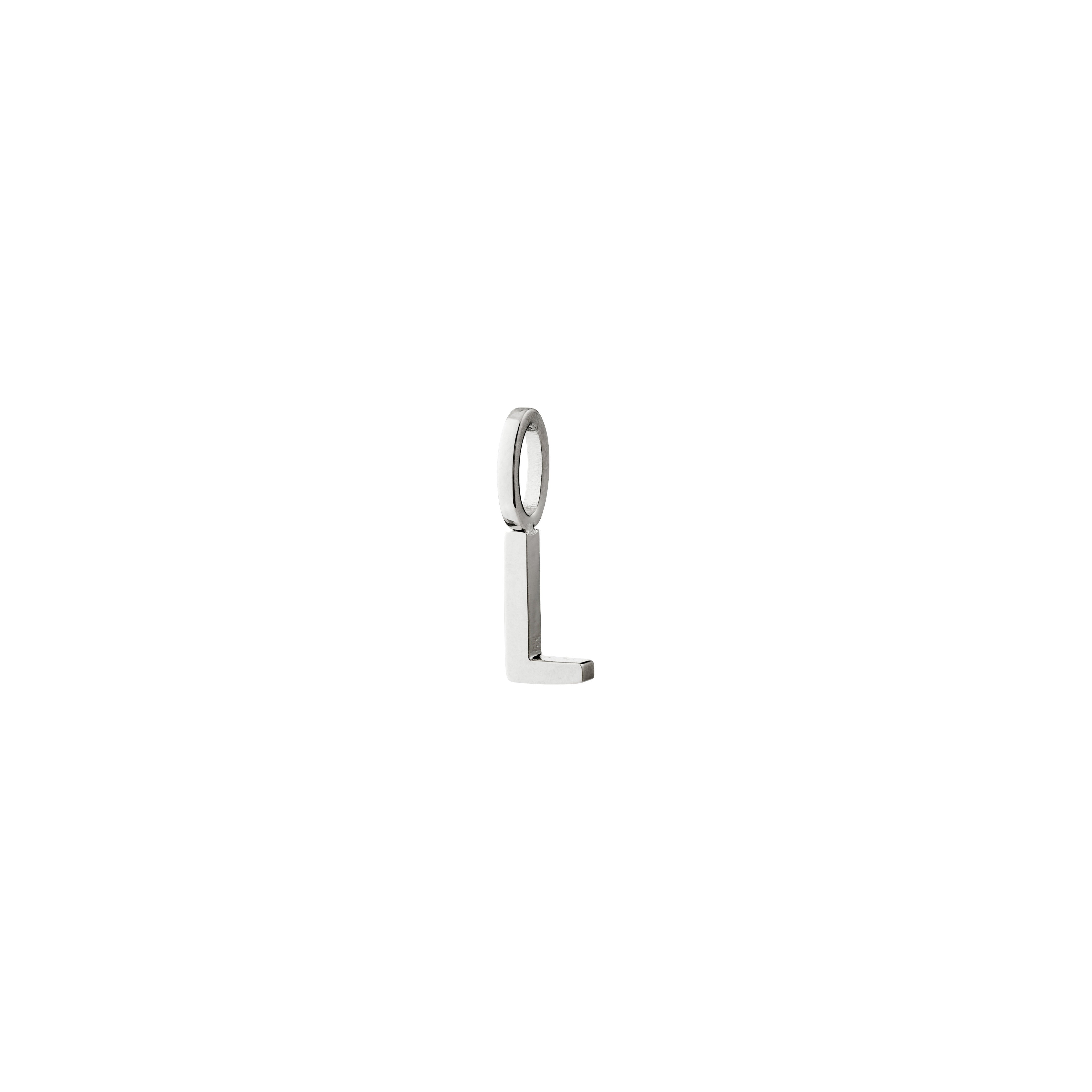 Pilgrim L pendant, silver-plated