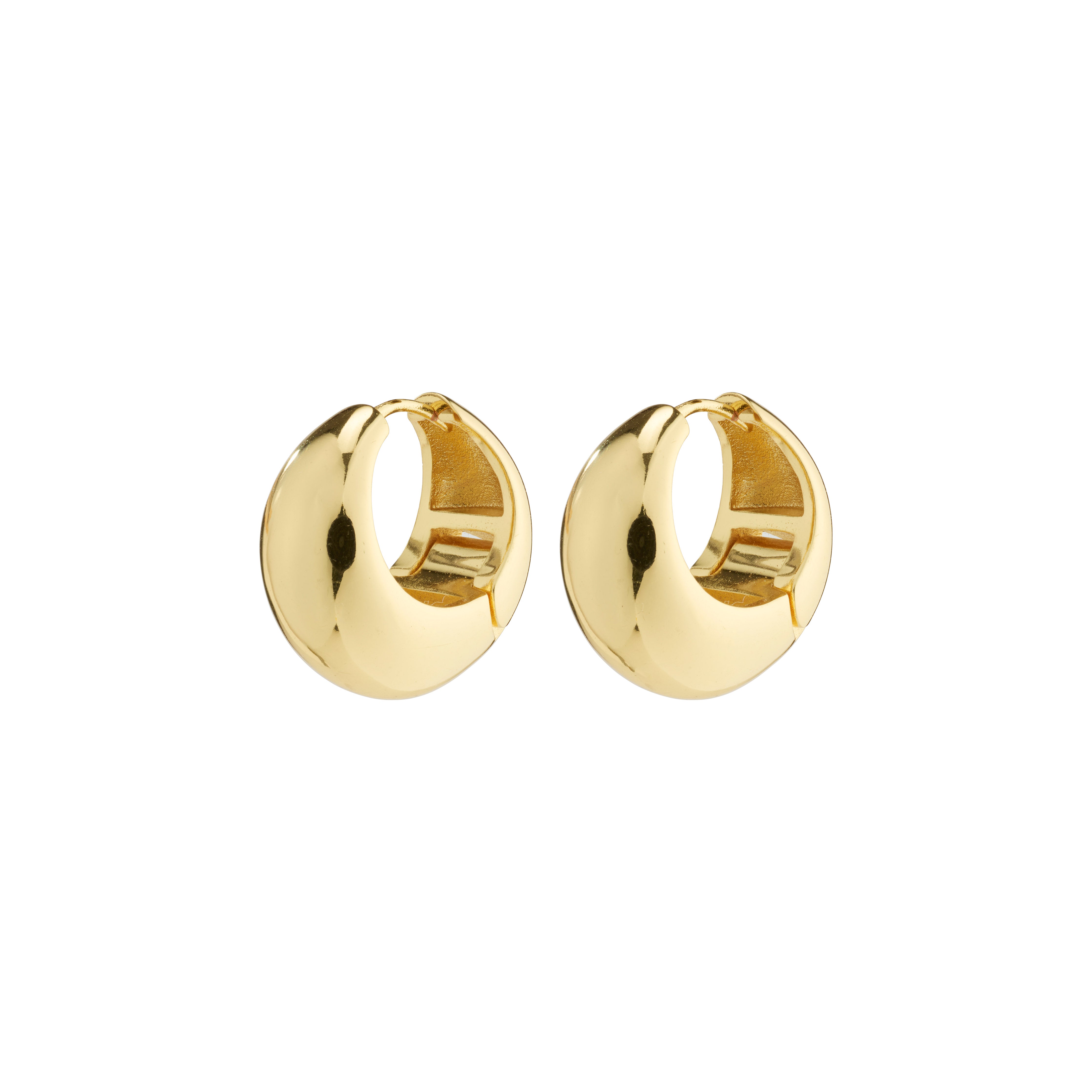 Pilgrim IOANNA chunky hoops guldbelagt