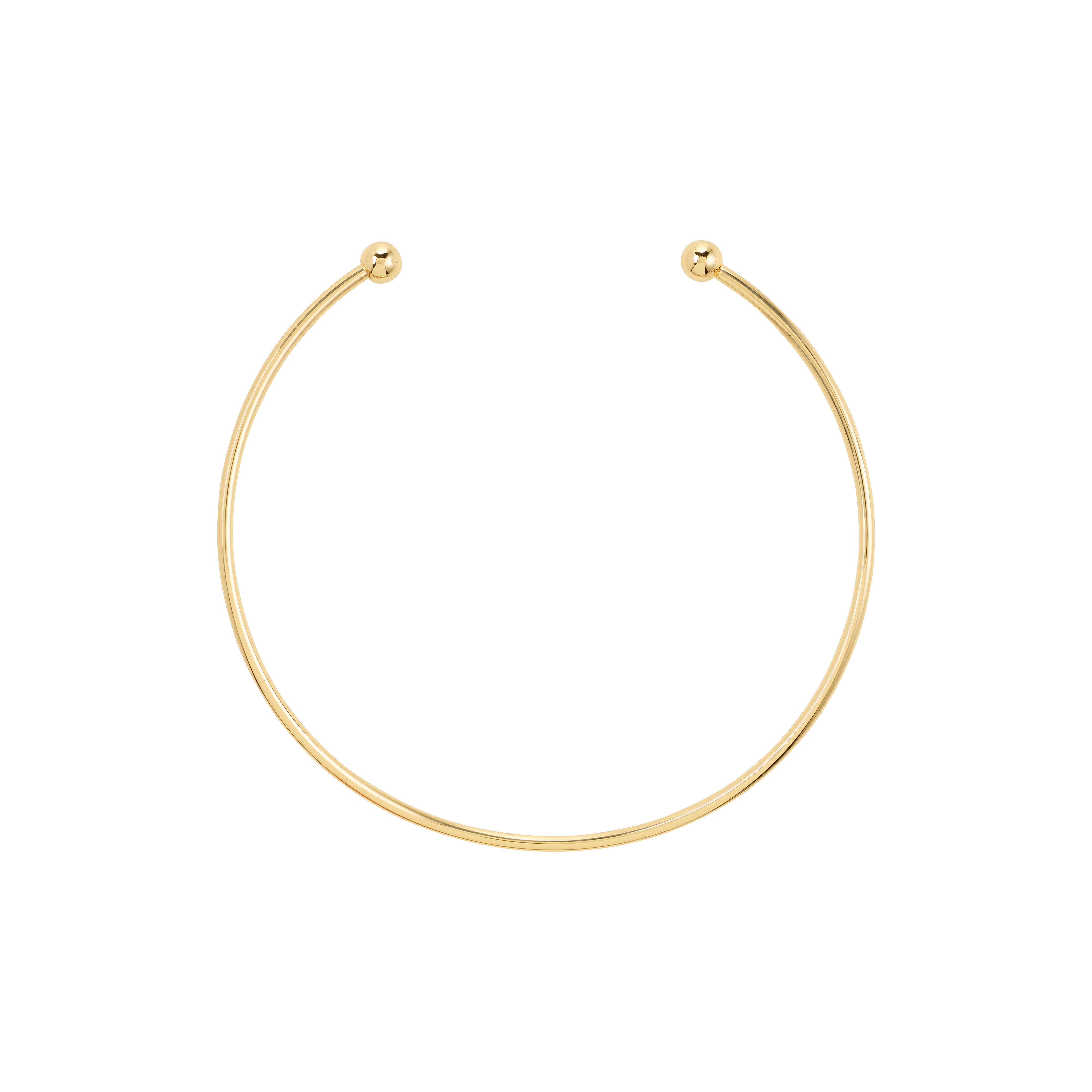 Pilgrim CHARM choker guldbelagt