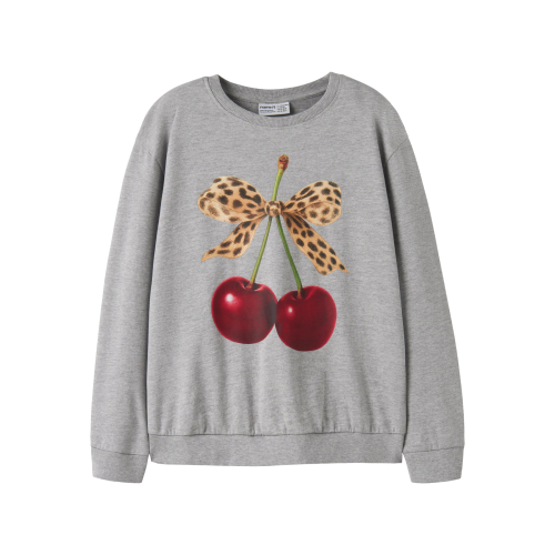 NAME IT Sweatshirt Votea Grey Melange