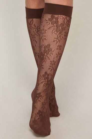 Hunkemöller Gennemsigtige Sokker Blonder Fishnet