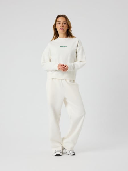 Björn Borg Studio Oversized Straight Sweatpants Hvid, XS