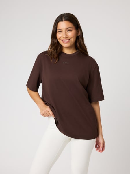 Björn Borg Studio Oversized T-shirt Brun, XS