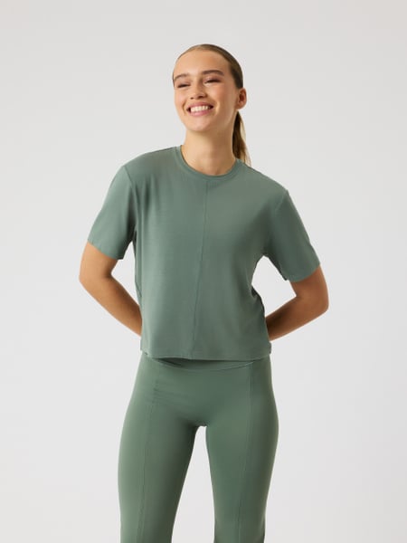 Björn Borg Studio Soft T-shirt Grøn, S