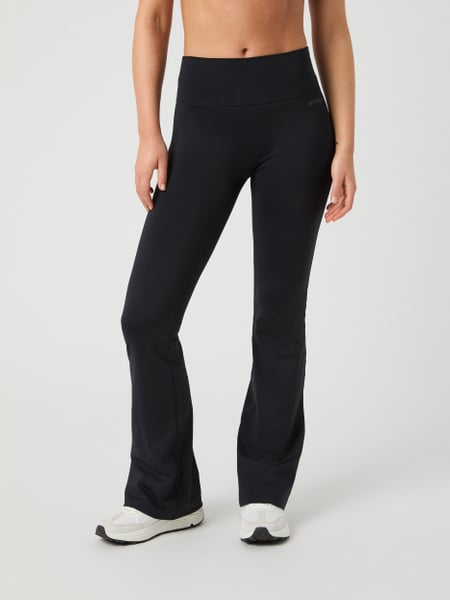 Björn Borg Borg Flare Tights Petite Sort, XXL