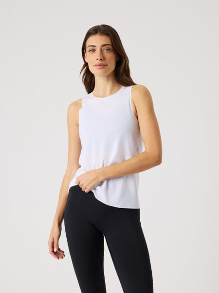 Björn Borg Borg Performance Feather Tank Hvid, L