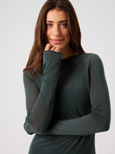Björn Borg Studio Light Long Sleeve Top Grøn, XL