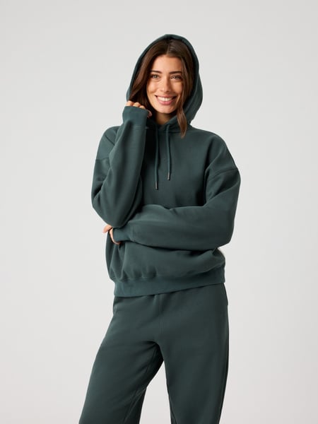 Björn Borg Studio Oversized Hoodie Grøn, XL