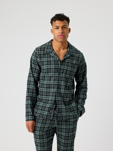 Björn Borg Core Flannel Pyjama Shirt Sort, S