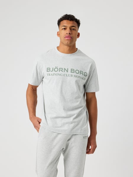 Björn Borg Borg Classic Print T-shirt Grå, XXL