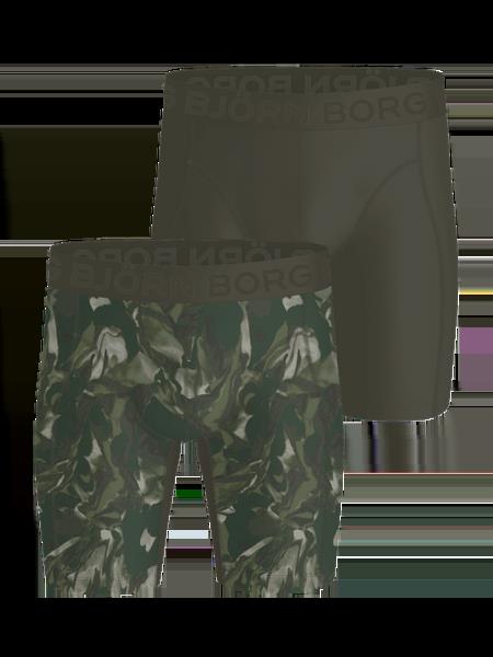 Björn Borg Sports Lightweight Long Leg Boxers 2-pack Grøn, XL