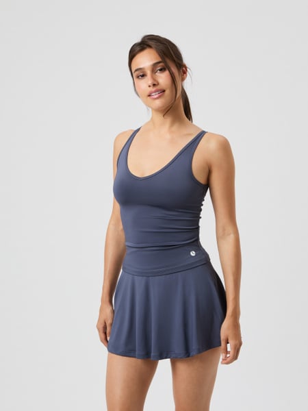 Björn Borg Ace Deep V Neck Tank Top Grå, XS