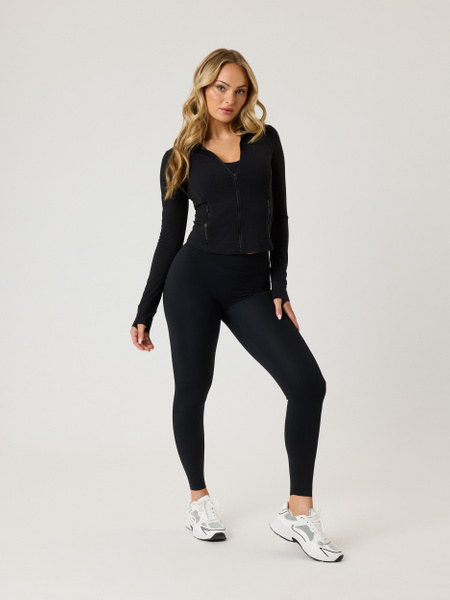 Björn Borg Alice Stenlöf Soft Zip Midlayer Sort, XS