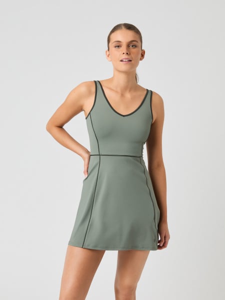 Björn Borg Ace V Dress Grøn, L