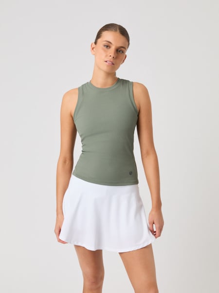 Björn Borg Ace Pocket Ribbed Tank Top Grøn, L