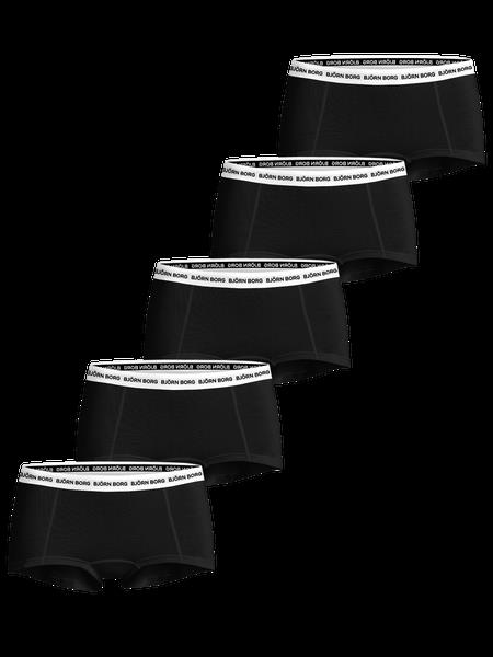 Björn Borg Logo Boxer Shorts 5-pack Sort, XL