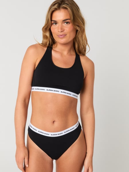 Björn Borg Logo Soft Top Sort, L