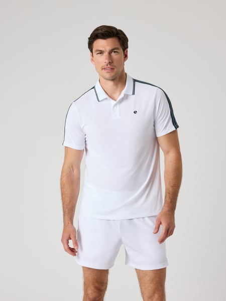 Björn Borg Ace Retro Polo Shirt Hvid, L