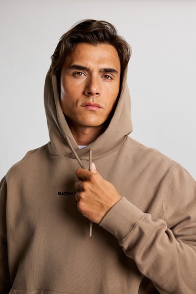 Björn Borg Borg Classic Hoodie Brun, XL