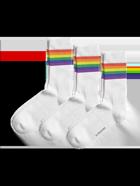 Björn Borg Core Crew Socks 3-pack Hvid, 36-40