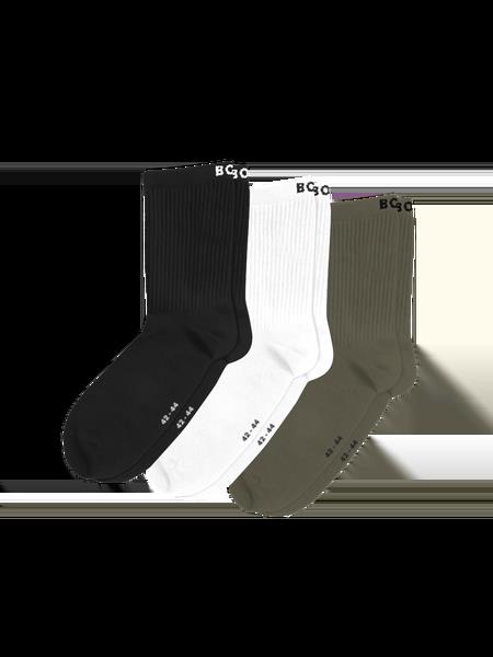 Björn Borg Sports Socks 3-pack Sort, 43-46