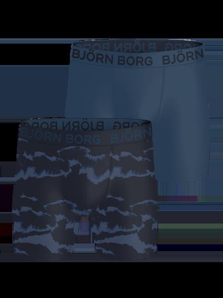 Björn Borg Sports Microfiber Boxers 2-pack Blå, XL