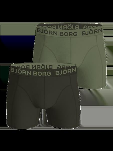 Björn Borg Bamboo Boxers 2-pack Grøn, XL