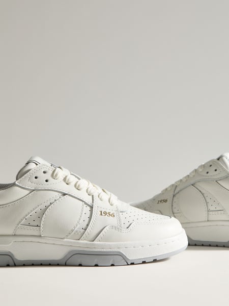 Björn Borg Men's Ollie Leather Sneakers Hvid, 41