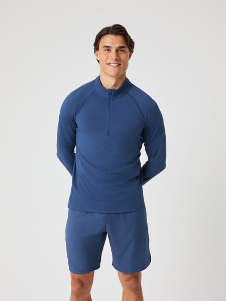 Björn Borg Borg Midlayer Half Zip Blå, S