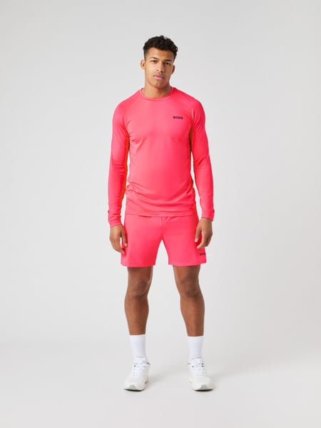 Björn Borg Borg Zip Shorts 7 Inch Pink, XXL