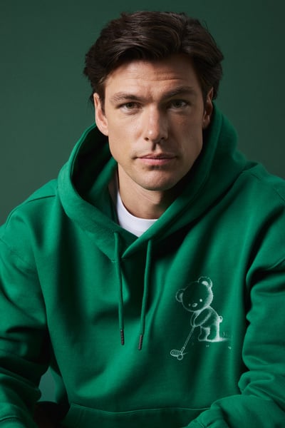 Björn Borg Borg Oversized Hoodie Grøn, L