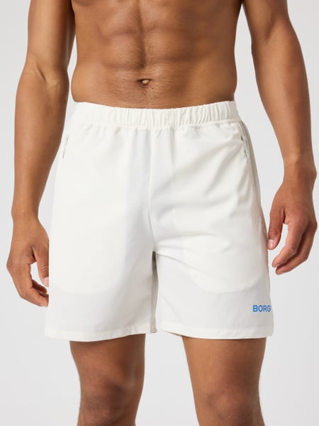 Björn Borg Borg Zip Shorts 7 Inch Hvid, S
