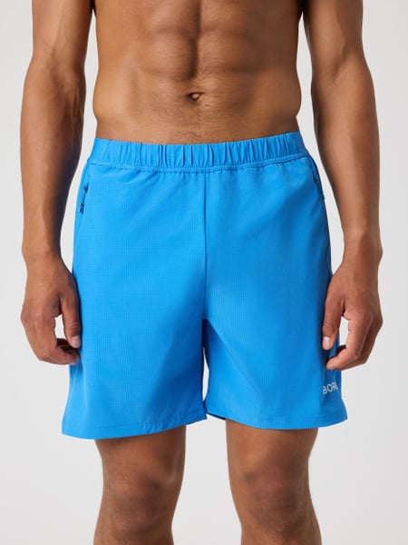 Björn Borg Borg Zip Shorts 7 Inch Blå, L