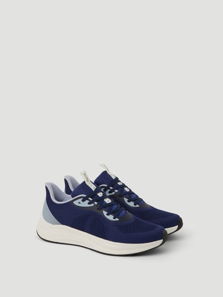 Björn Borg Unisex Ace Knit Sneakers Marineblå, 38