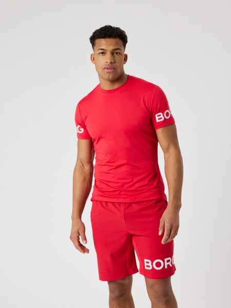 Björn Borg Borg T-shirt Rød, XXL