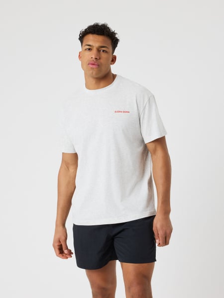 Björn Borg Borg Gym Oversized T-shirt Grå, M