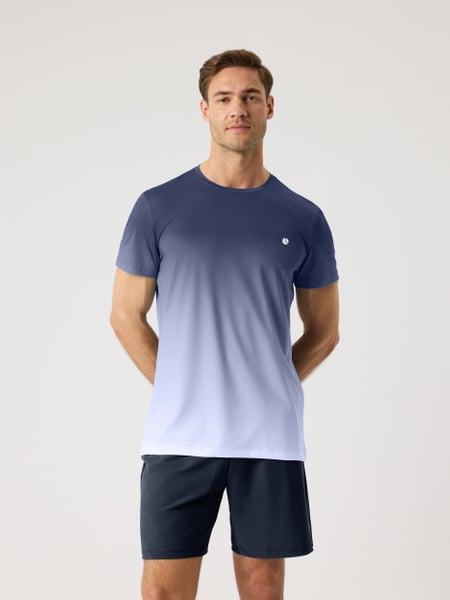 Björn Borg Ace Printed T-shirt Marineblå, XL
