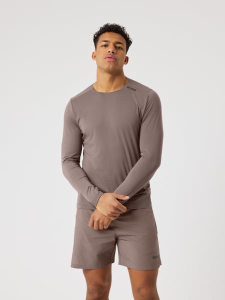 Björn Borg Borg Feather Long Sleeve T-shirt Brun, S