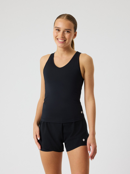 Björn Borg Ace V Neck Tank Top Sort, M