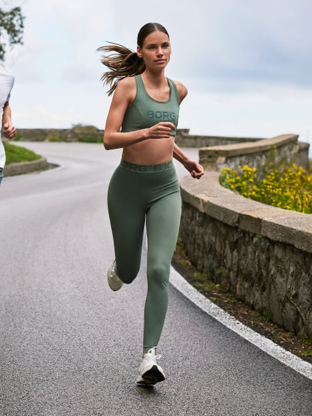 Björn Borg Borg Tights Grøn, M