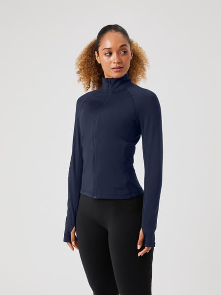 Björn Borg Borg Full Zip Midlayer Marineblå, XS