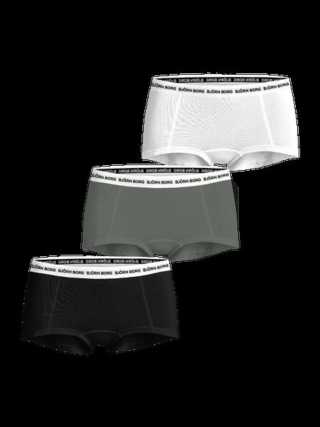 Björn Borg Logo Boxer Shorts 3-pack Sort, M