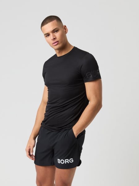Björn Borg Borg Light T-shirt Sort, XXL
