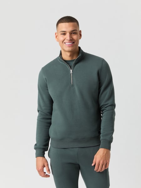 Björn Borg Centre Half Zip Grøn, S